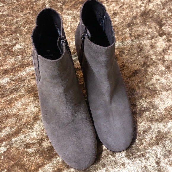 Aquatalia - Fallyn - Suede - Taupe Boots - 10 - Picture 12 of 12